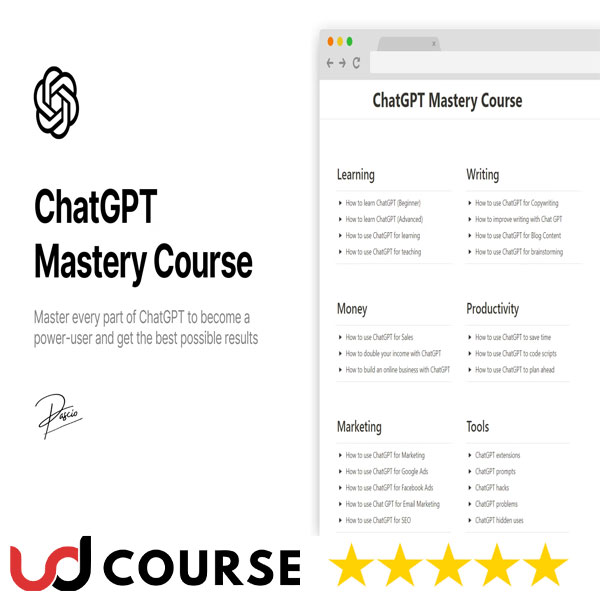 ChatGPT Mastery Course Udcourse