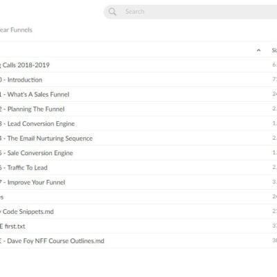 Dave Foy - No Fear Funnels