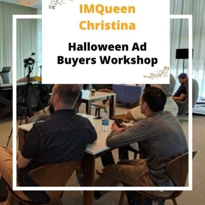 IMQueen Christina - Halloween Ad Buyers Workshop
