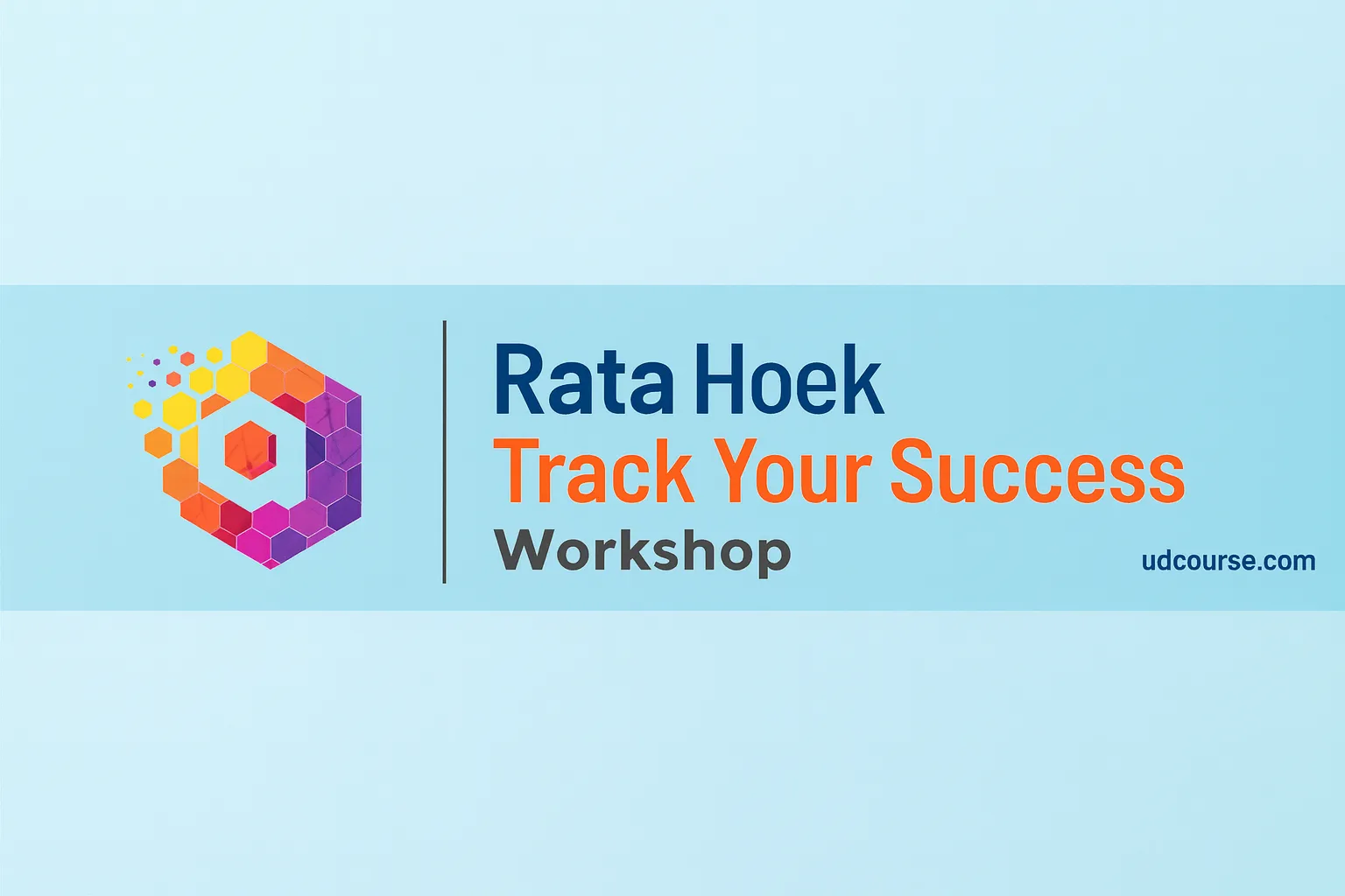DataQuantics Track Your Success Workshop banner showcasing modern business growth strategies