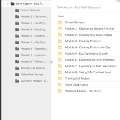 Alternative view of Dave Kettner - Etsy Profit Generator