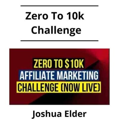 Joshua Elder - Zero To 10k Challenge