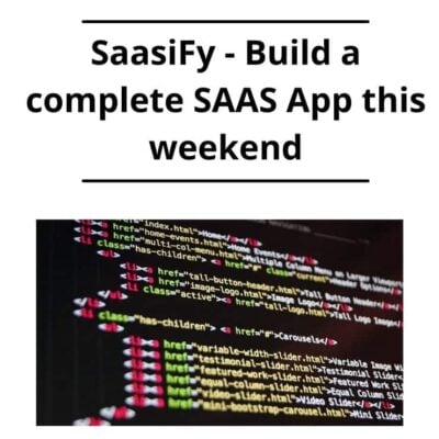 SaasiFy - Build a complete SAAS App this weekend