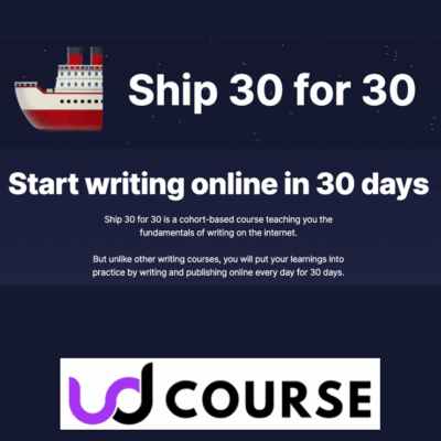 Dickie Bush – Ship 30 for 30