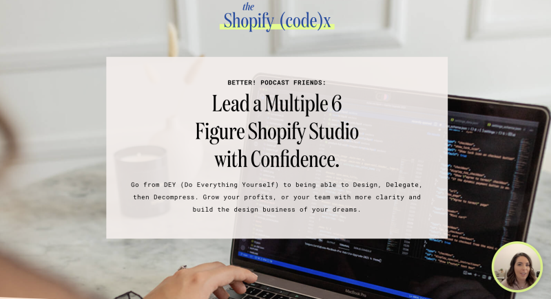 Lea Gucciardi – Shopify Code x Course