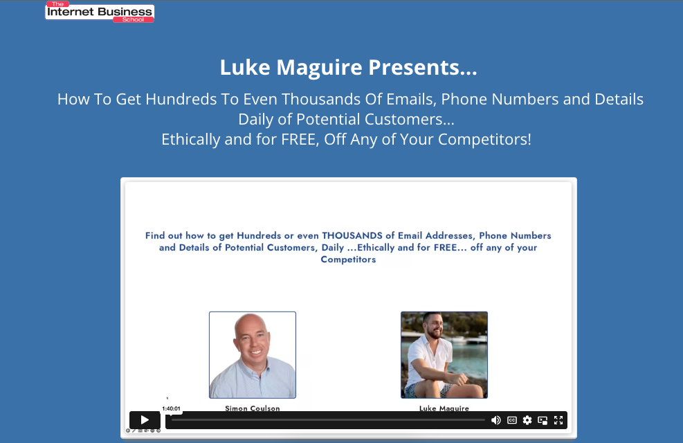 Luke Maguire – ProfileMate 2023 