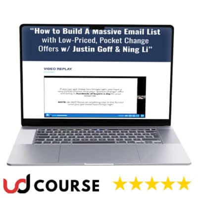 Justin Goff – How To Build A Massive Email List With Low-Priced Pocket Change Offers