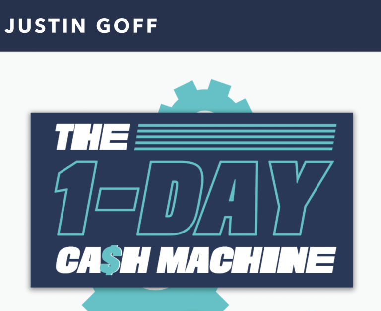 Justing-Goff--The-1-Day-Cash-Machine-Download