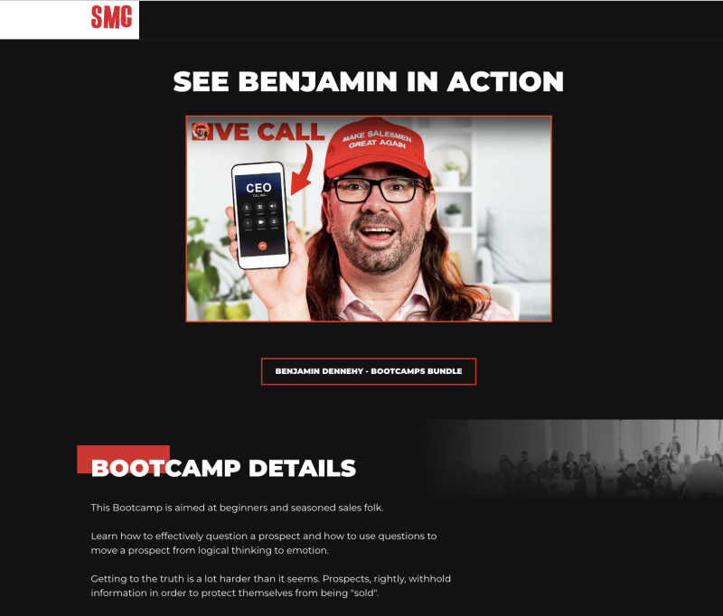 Benjamin Dennehy – Bootcamps Bundle