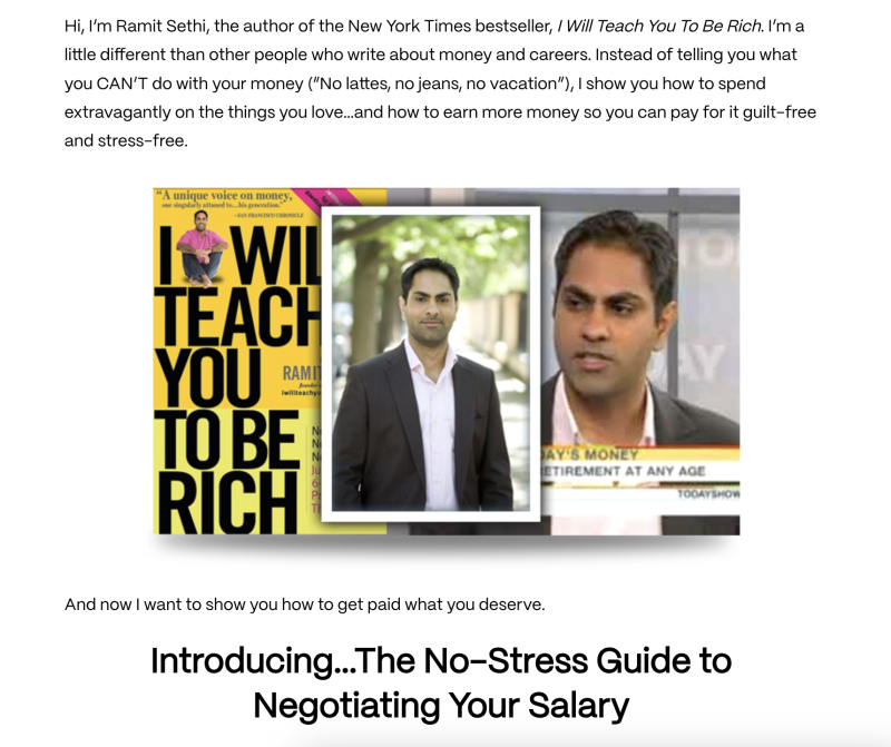 Ramit Sethi – The No-Stress Guide To Salary Negotiation