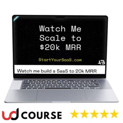 Alex Berman – Watch me build a SaaS to 20k MRR