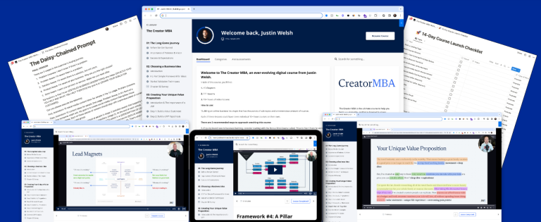 Justin-Welsh-–-The-Creator-MBA-Download