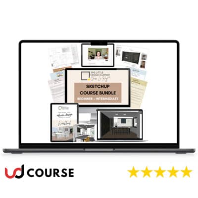 Clare Le Roy – SketchUp Beginner + Intermediate Course Bundle