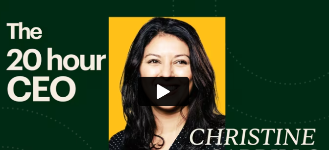 Christine Carrillo – The 20 Hour CEO