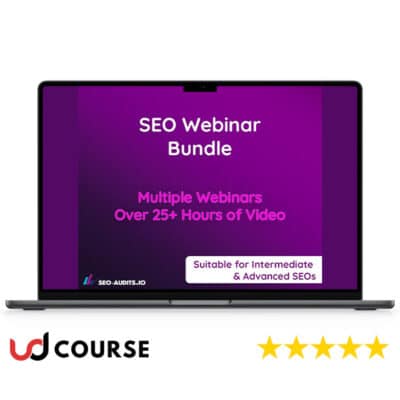 Daniel Foley Carter – SEO Webinar Bundle Course