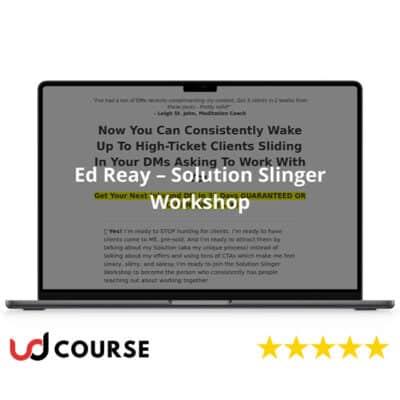 Ed Reay – Solution Slinger Workshop