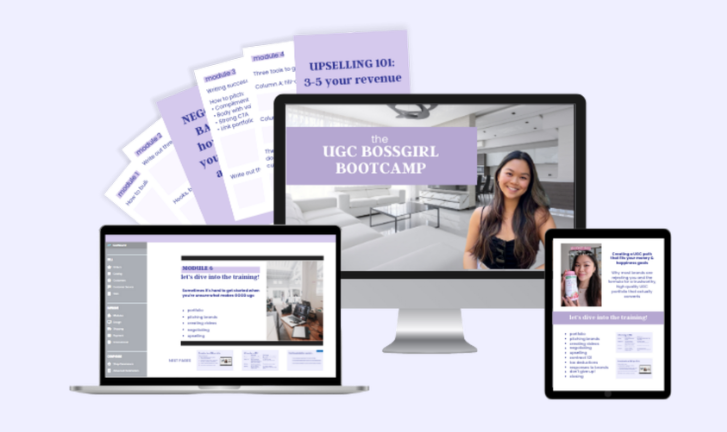 Linda Lin – The UGC Bossgirl Bootcamp & The Social Media Growth Bootcamp