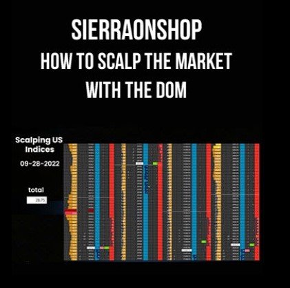 SierraOnShop – How to scalp the market with the DOM