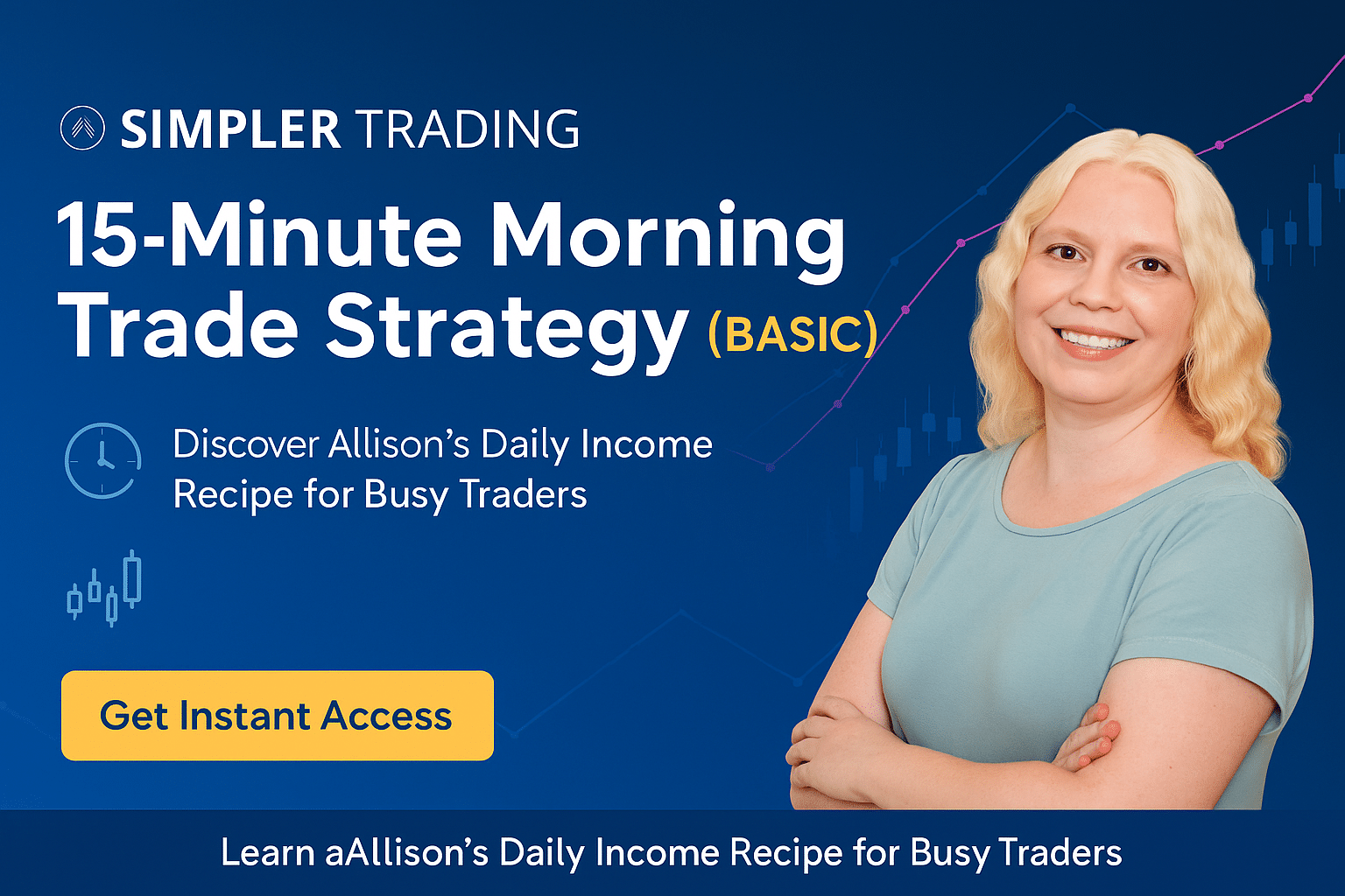 Simpler Trading – 15 Minute Morning Trade Strategy BASIC