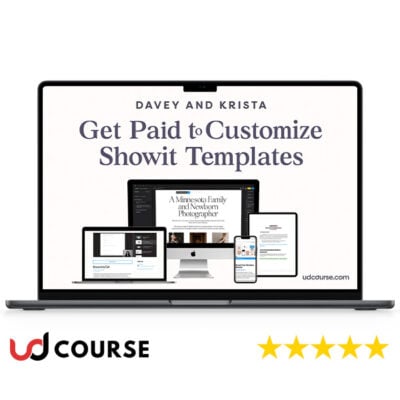 Davey and Krista – Get Paid to Customize Showit Templates