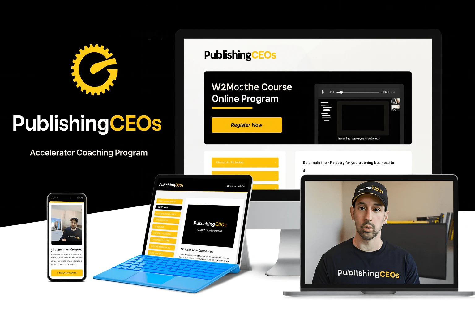 Online coaching program for publishing CEOs