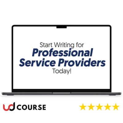 How to Write for Professional Service Provider | Michael Katz