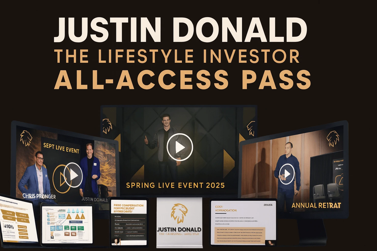 The Lifestyle Investor All-Access Pass – Justin Donald 