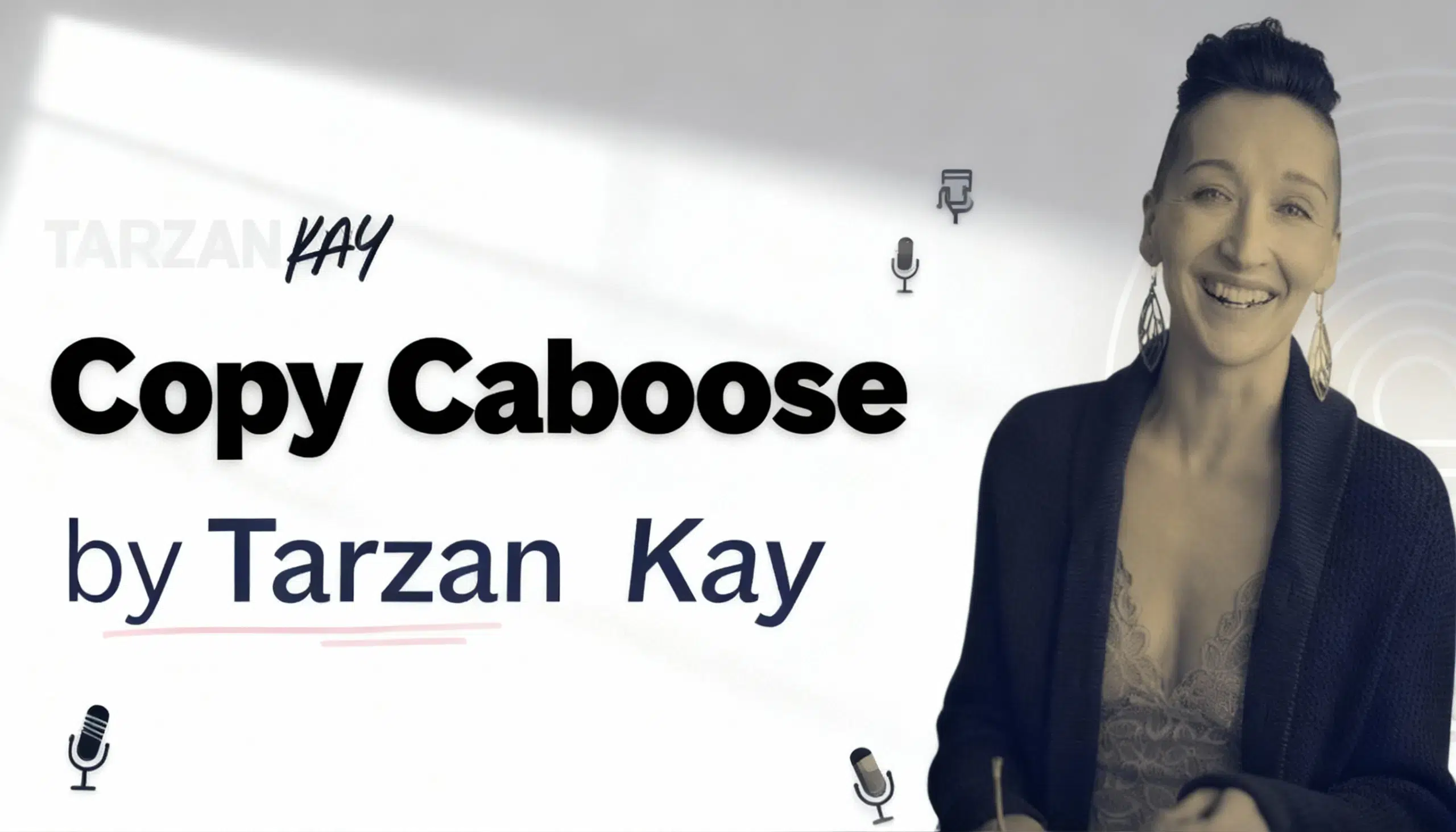 Copy Caboose Course by Tarzan Kay copywriting training for entrepreneurs and marketers 