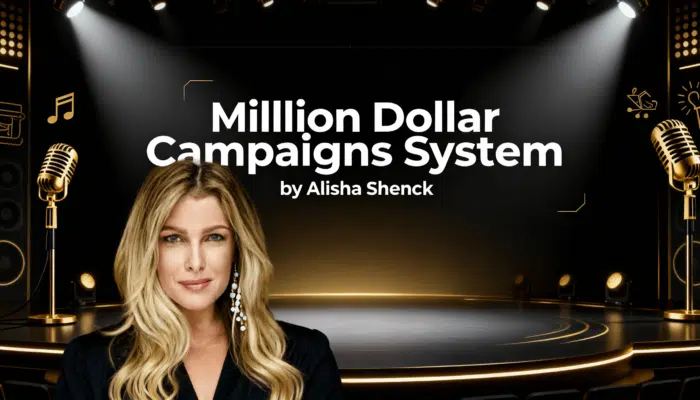 Million Dollar Campaigns System by Alisha Shenck marketing training for entrepreneurs