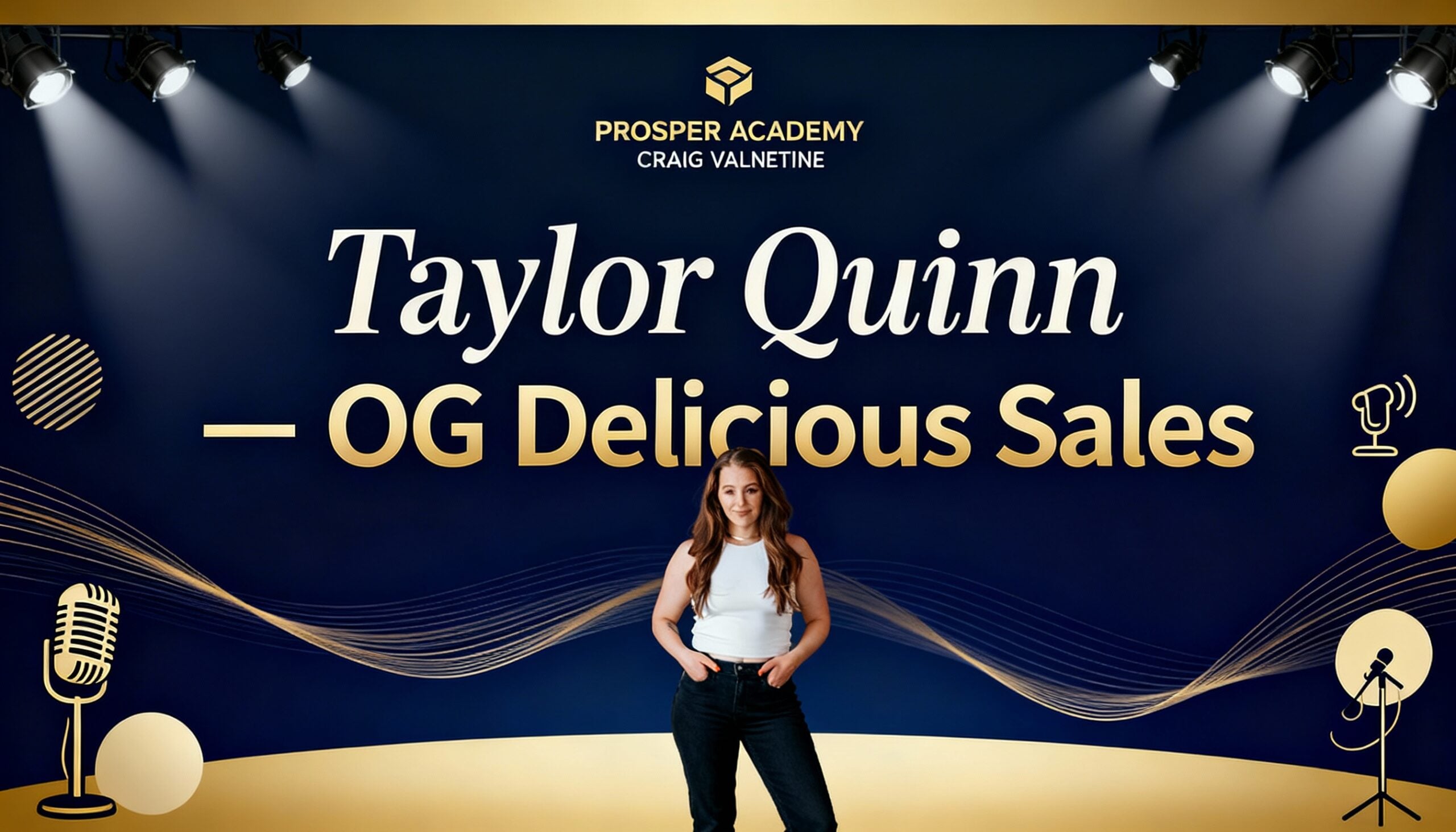 Delicious Sales Course by Taylor Quinn - learn sales techniques and closing strategies