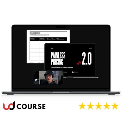 Visual guide to Chris Do’s Painless Pricing course, offering freelancers smarter pricing strategies.