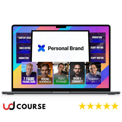 Gusten Sun Personal Brand X logo with stylish branding elements