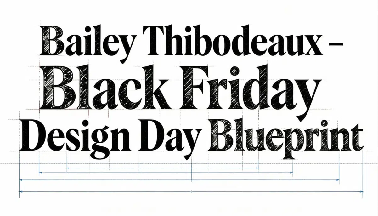 Bailey Thibodeaux Black Friday Design Day Blueprint business model training for designers
