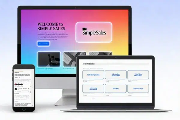 Cass Klass Simple Sales course dashboard showing sales templates and conversion frameworks