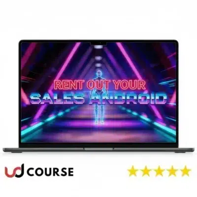 Rent Out Your Android course cover showing Android phone and profit icons