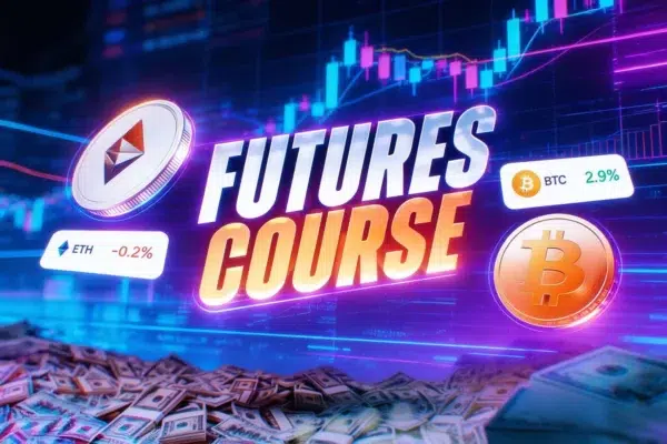 FX Carlos Ultimate Futures Course promotional graphic featuring expert trader Carlos and futures trading strategy concepts.