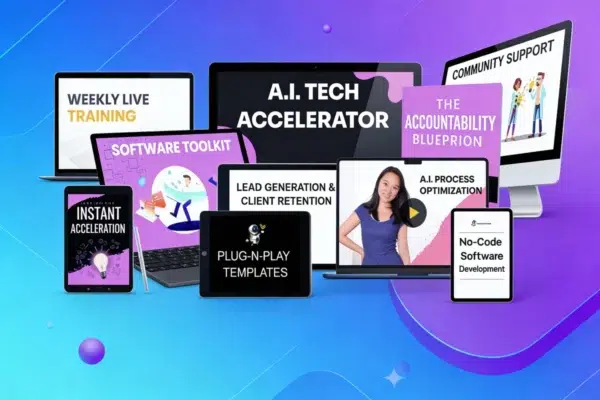 Helena Sui AI Tech Accelerator course modules for AI consulting, prompt engineering, and tools