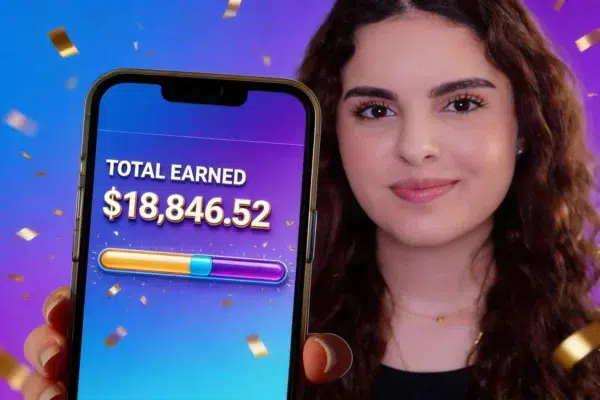 Sara Finance Affiliate Marketing Course digital cover showing modules for niche selection and profit strategies.