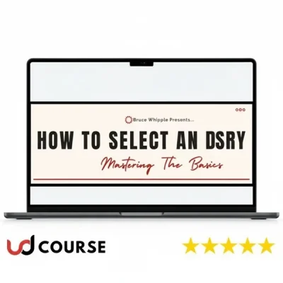 Bruce Whipple How To Select An Industry Course cover image with business strategy theme