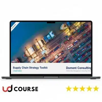 Domont Consulting Supply Chain Strategy Toolkit cover and planning resources