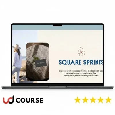 Hayley Fedders Square Sprints Bundle showing modern digital design templates