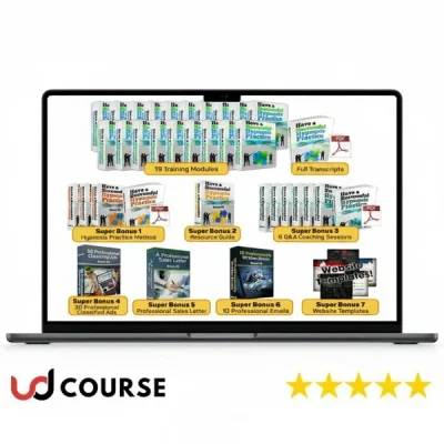 Igor Ledochowski course cover for building a thriving hypnosis practice