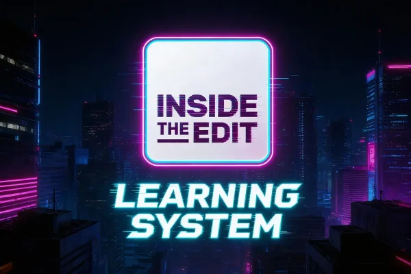 Image of Paddy Bird Creative Editing Course materials with tutorials and editing resources