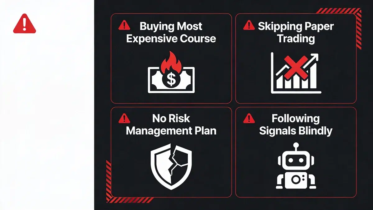 Four common mistakes when choosing day trading courses