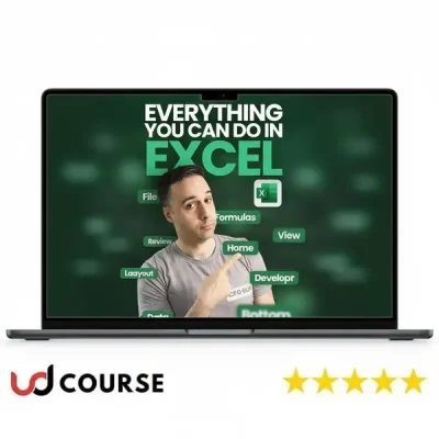 Josh Aharonoff teaches Excel skills in an engaging course.