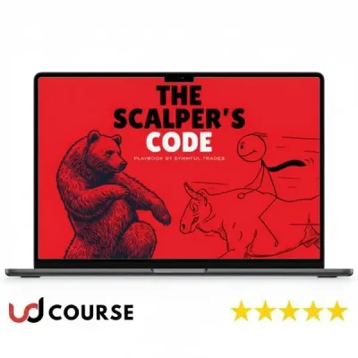 Cover of Symmful Trades' Scalper’s Code Playbook featuring trading strategies.