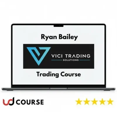 Vici Trading Course by Ryan Bailey showcasing trading strategies and educational materials.