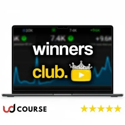 Winners Club YouTube Virality Course promotional image.