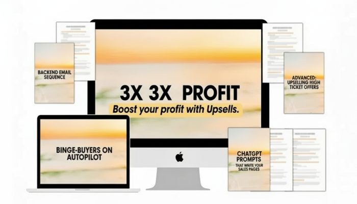 Katie Floyd – 3X Profit Upsells Downsells Cross Sells