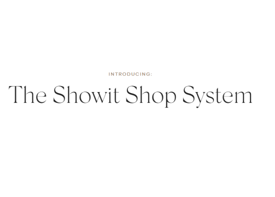 With Grace and Gold – The Showit Shop System